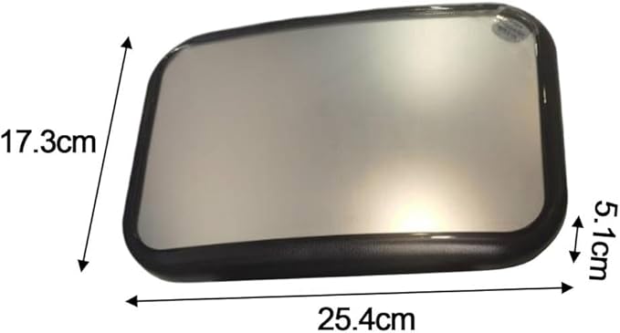 Baby Car Mirror for Baby Rear Facing - Infant Back Seat Mirrors With Holder and Hooks for Fixed Headrest Safety Large Wide Adjustable Auto Rearview, 2 In 1