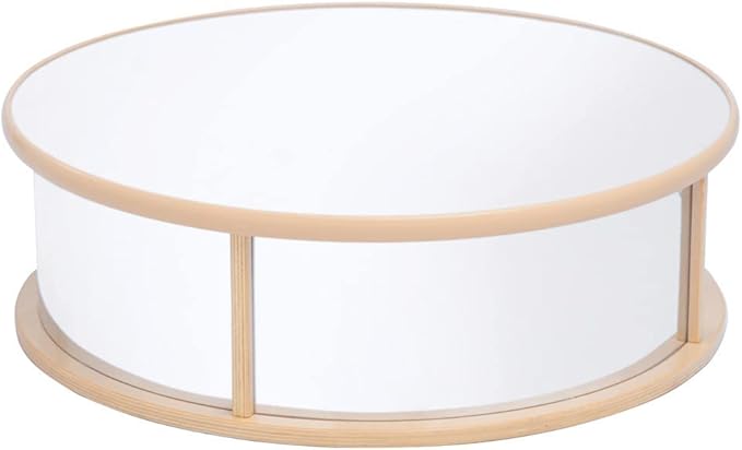Kaplan Early Learning Curious Crawler Mirrored Play Table | Shatter-Resistant Acrylic Mirrors | Self-Awareness, Self-Esteem, Intellectual Curiosity, Cognitive Development for Infants Toddlers | 6+ Mon