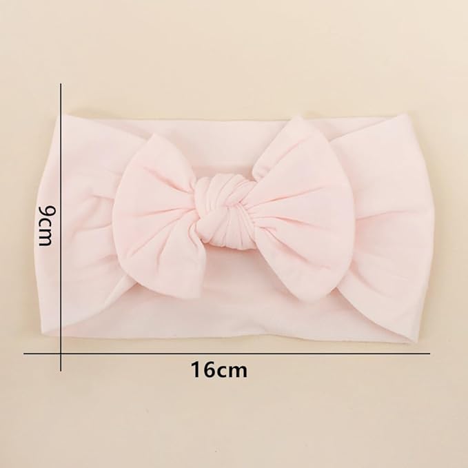 Toptim Baby Headbands Turban Knotted, Girl's Hairbands for Newborn, Toddler and Children's (28 Pack)