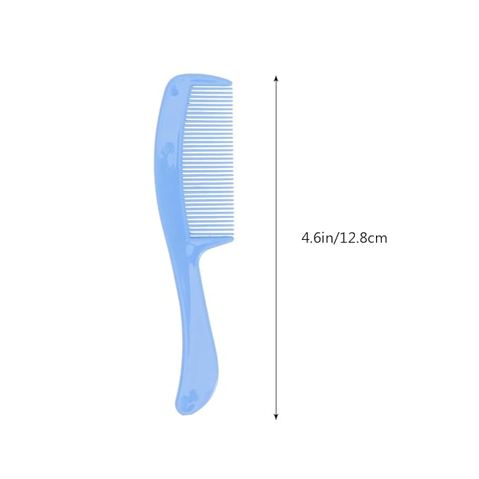 Toyvian Baby Brush and Comb Set for Newborns and Toddlers Anti-Static Massage Comb with Safe Rounded Teeth Promotes Scalp Circulation Bright Colors for Infant Grooming Care