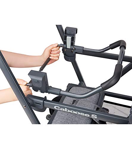 Joovy Caboose S Car Seat Adapter, Compatible with select Graco/Chicco Car Seats