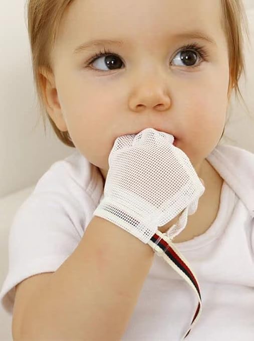 Cloverhome Thumb Sucking Stop for Kids Baby Thumb Sucking Guard Gloves Finger Sucking Stop Guard Anti Thumb Sucking Gloves (XM)