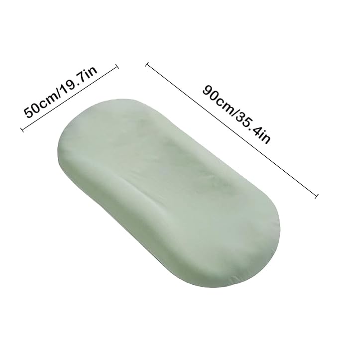 Baby Lounger for Newborn Babies 0-18 Months, Bionic Organic Lounger for Baby, Soft Cotton Breathable Infant Floor Seats & Loungers