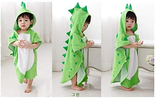 Soft Cotton Baby Bath Towel Beach Towel Bathrobe for Kids 0-8 years