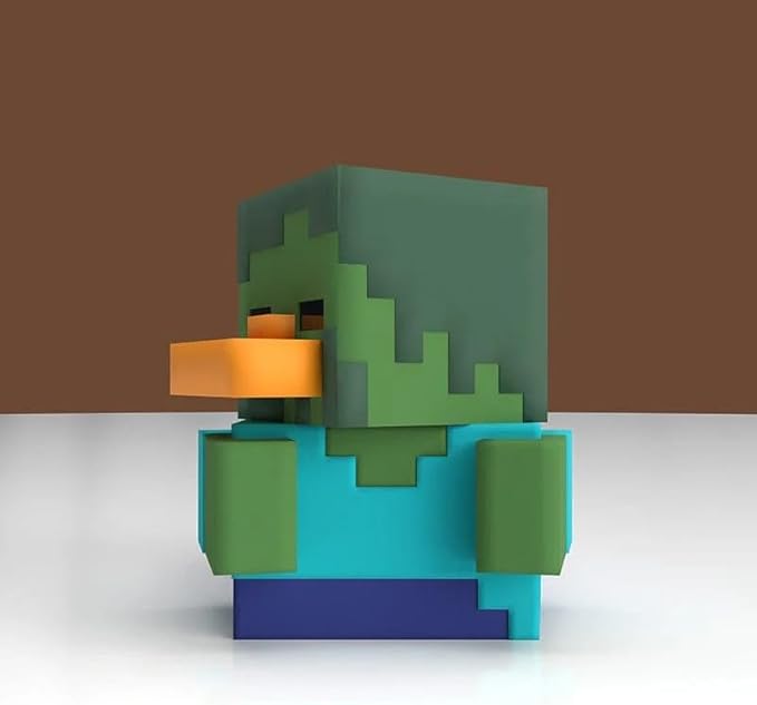 TUBBZ First Edition: Minecraft - Zombie Cosplaying Rubber Duck Vinyl Figure