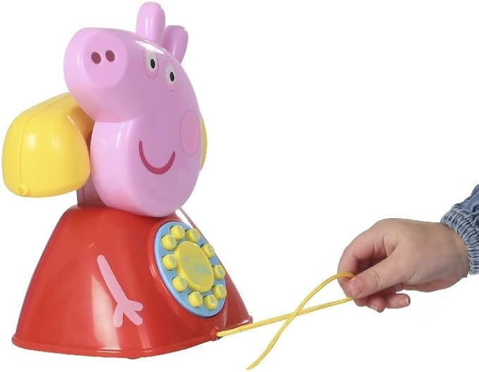 Peppa Pig Peppa’s Telephone – Kids Interactive Toy Phone with Musical Buttons & Character Sounds for Toddlers (18 Months+)