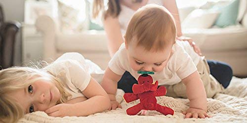 WubbaNub Infant Pacifier - Red Dog