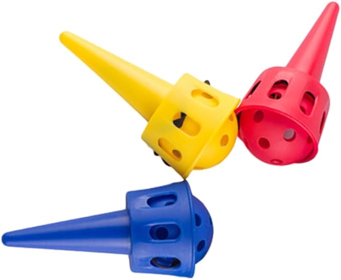 SAFIGLE 6 Sets Kids' Scoop Ball Game 8 Balls Interactive Catch Game Ideal for Playtime