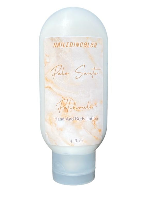 Palo Santo Patchouli Women's Goats' Milk Hand and Body Lotion- Ladie's Moisturizer-Cosmetic-Skin Care-Scented Lotion