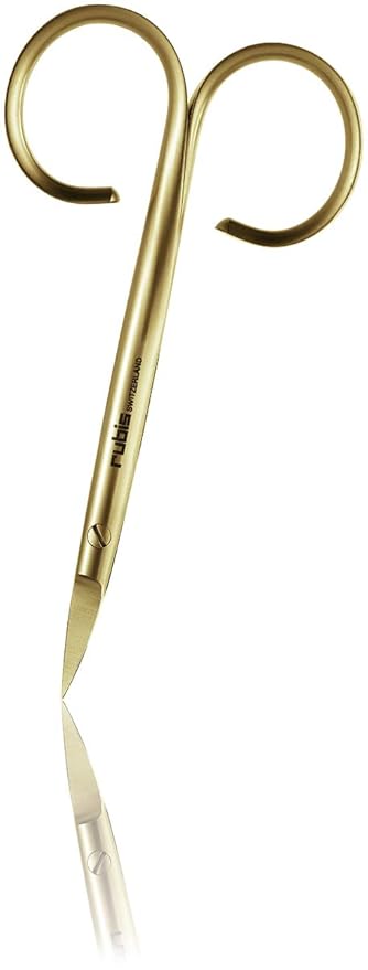 Rubis Nail Scissors Classic Gold