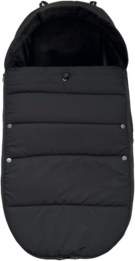Stroller accessories winter footmuff compatible with Bugaboo Butterfly stroller, warm Socks for Bugaboo Bee stroller, rainproof fabric (Black)