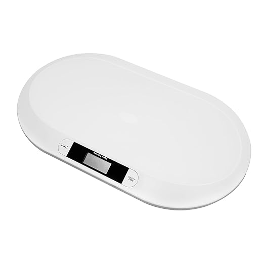 Digital Weight Scale Puppy Scale Baby Scale Newborn Baby Weight Scale up to 44 lbs, High Precision Pet Weight Scale Newborn Scale for Weighing in KG/Pounds/Stone