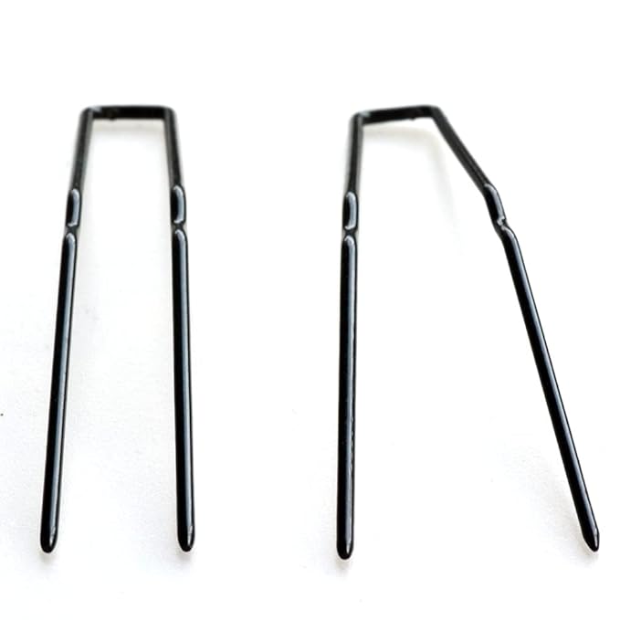Hairpins for Bun ROCST Bobby Pins Clips for Ballet Woman girl Hairdressing salon 24pcs (2 inch, Black 24pcs)