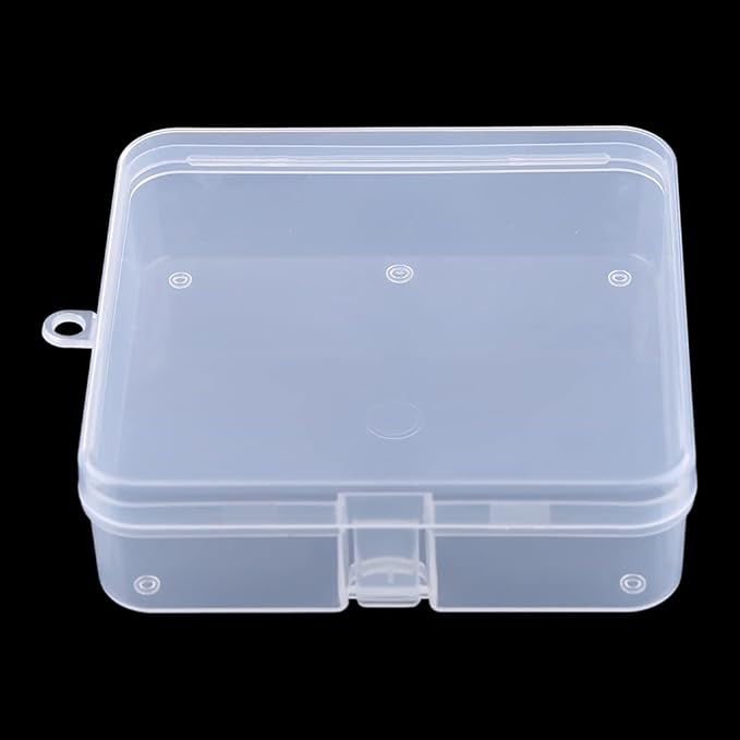 Portable Baby Infant Teether for Case ansparent Holder Pacifier Chain Storage Box Newborn Outdoor avel Clear avel PP, As Pic Shows