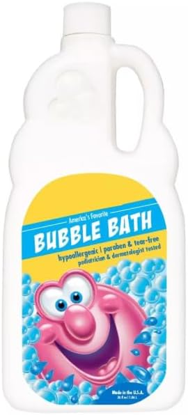 Extra Gentle Bubble Bath, Hypoallergenic, Tear Free, 36 Fl Oz, Unscented, for Sensitive Skin