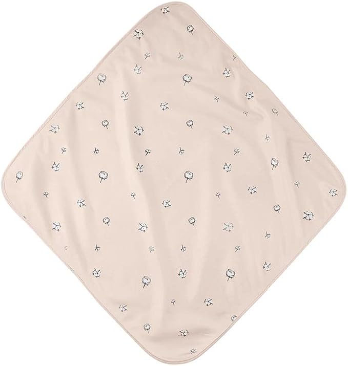 Stephan Baby Towels - Quick Dry Microfiber Infant or Toddler Beach Towel with Hood, 30-Inch Square, Pink - Blossom