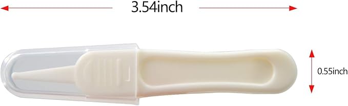 Baby Nose Tweezers Booger Nipper Plier Ear Wax Remover Cleaner Pack of 2