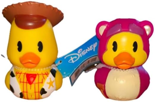 Duckalooz Rubber Duck 2 Pack - Woody & Lotso - Bath Toys