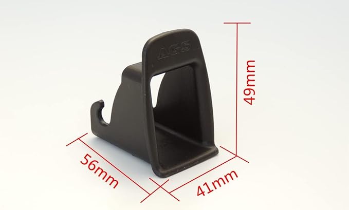 1 Pair Car Seat Isofix Guide Groove Car Child Seat ISOFIX Locater Guide Universal Fit Black