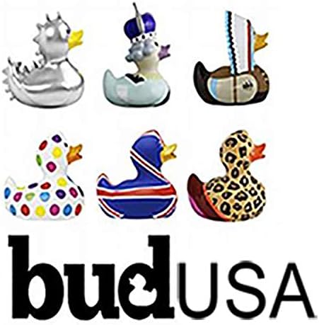 Donut (mini) Rubber Duck Bath Toy by Bud Duck | Elegant Gift Packaging Do not Worry be Happy! | Child Safe | Collectable