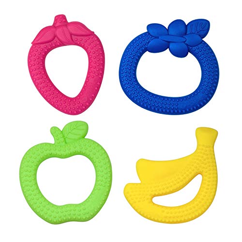 Green Sprouts, Teether Silicone Fruit Apple