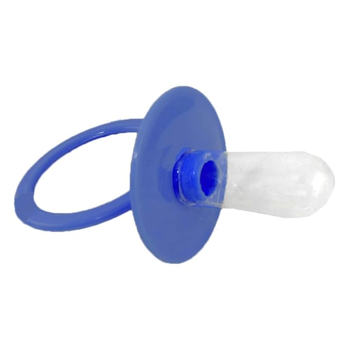 Giant Jumbo Baby Pacifier Novelty Costume Accessory (Blue)
