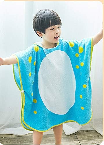 Soft Cotton Baby Bath Towel Beach Towel Bathrobe for Kids 0-8 years