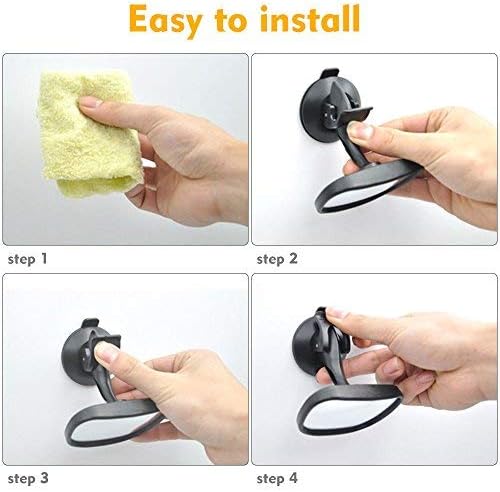 MASO Baby Car Mirror Forward View Safety Mirror Rear Facing Kids, Baby Seat & Child