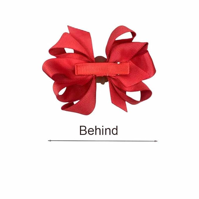 Lemon Bow Clips Baby Girls Fruits Bowknot Pin Kids Girls Yellow Lemon Hair Bow Clips BBG97 (Set-E)