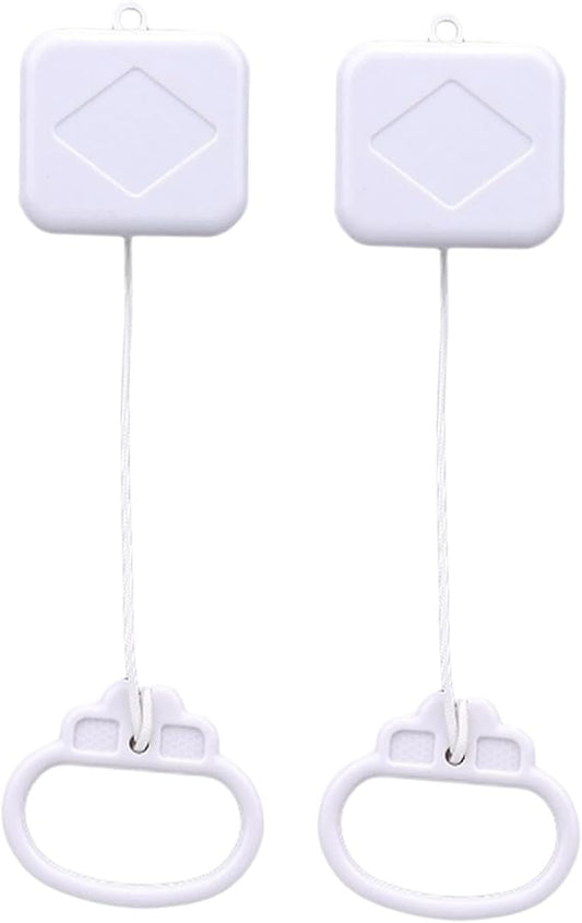 Simhoa 2 Pieces Pull String Music Box Insert Replacement White Pull Cord Musical Box for Stuffed Animals Making Musical Toy Infant