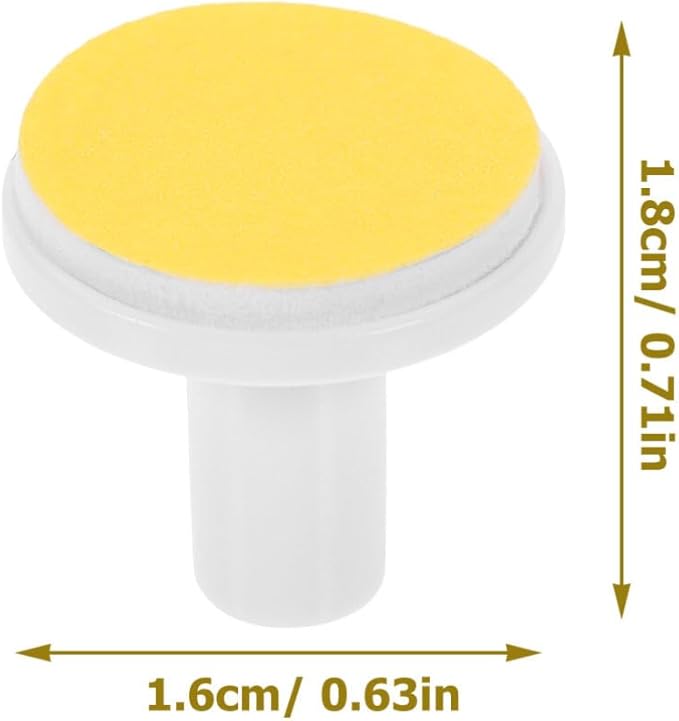 minkissy 12pcs Electric Nail Trimmer Pads Replacement Heads for Adult Nail Grinder