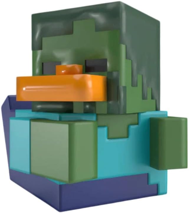 TUBBZ Boxed Edition: Minecraft - Zombie Cosplaying Rubber Duck Vinyl Figure