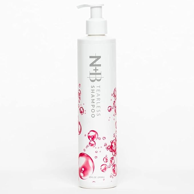 Nicole + Brizee N+B Tearless Collection | Gentle Tear Free Formula | Safe for ALL Ages | Certified Organic Ingredients | USA Made (Shampoo)
