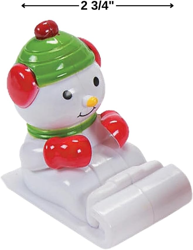Fun Express Snowman Pullback - Toys - 12 Pieces