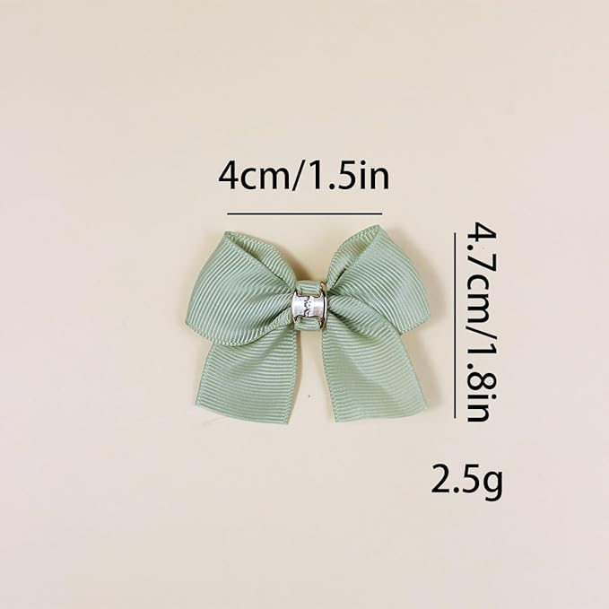 20PCS Baby Girl Dog Gift Wrap Hair Bow Clips Barrettes Grosgrain Ribbon Bow Hair Clips with Metal Clasp Accessories Accessories Alligator Clip for Little Girls Toddler Kids Teens