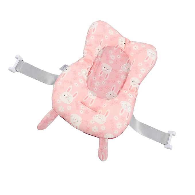 Baby Bath Mat Prevent Slip Soft Quick Dry Lightweight Sitting and Lying Down Infant Bath Cushion for Newborn Infant ()