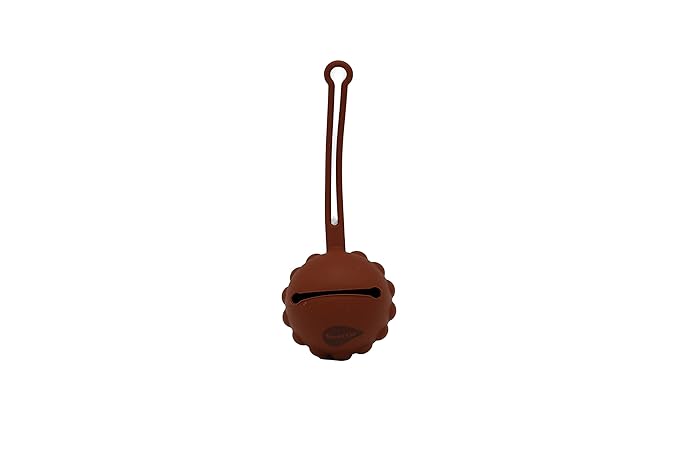 Sweetie Silicone Pacifier Holder Case, Pacifier Container Fits Pacifiers & Pacifier Clip, Portable for Travel Outdoor Activities, Sun Flower, Lion Shape, 1 Piece (Brown)