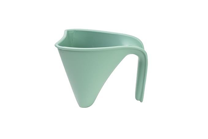 Shnuggle Bath Rinse Jug | Soft Rim Baby & Toddler Shampoo Rinser | Bath Hair Rinsing Cup | Hair Wash Jug with Handle | Essential Bath Accessories | Eucalyptus