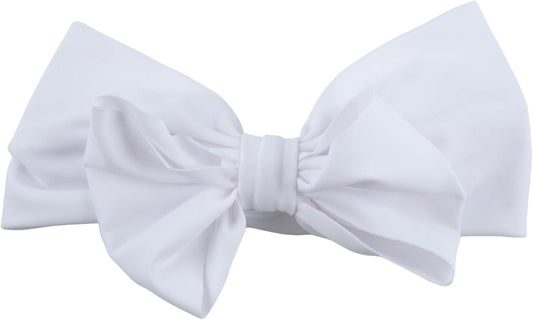 RuffleButts® Girls Swim Bow Headband
