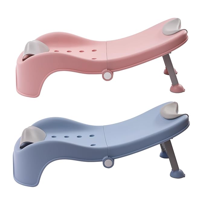 Adjustable Children's Shampoo Chair, Hair Washing Station for Kids Children's Shower Seat, Hair Wash Basin is Suitable for 0-5 Years Old Bath seat Bathtub Household Design