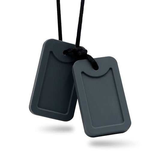 Sensory Chew Necklace for Kids, Oral Motor Aids Chewy Necklace Sensory for Boys Girls with Autism, ADHD, SPD Needs, Oral chew Toys for Sensory Made of Food Grade Silicone BPA Free