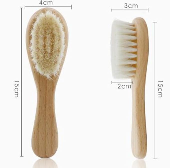 Personalized Baby Hair Brush,Hairbrush,Personalised Name Baby Brush,Baby Birthflower Hair Brush,Custom Baby Gifts (1pcs)