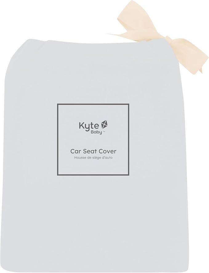 KYTE BABY Unisex Rayon Made from Bamboo Car Seat Cover, Storm
