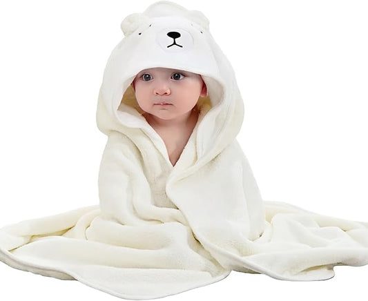 31 * 31 in Baby Bath Towels with Hood,Hooded Towels for Toddlers 1-3, Toddler Girl Boy Robe,Baby Towel,Infant Kids Towels for Newborn Babies,Toallas de Baño para Bebe