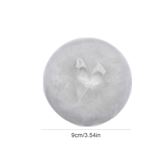 Baby Powder Puff - Soft Skin-Friendly Body Powder Applicator | Portable Round Face Body Puff, Dustproof Powder Puff, Soft Body Powder Puff, Skin-Friendly Makeup Body Powder Puff For Home And Travel