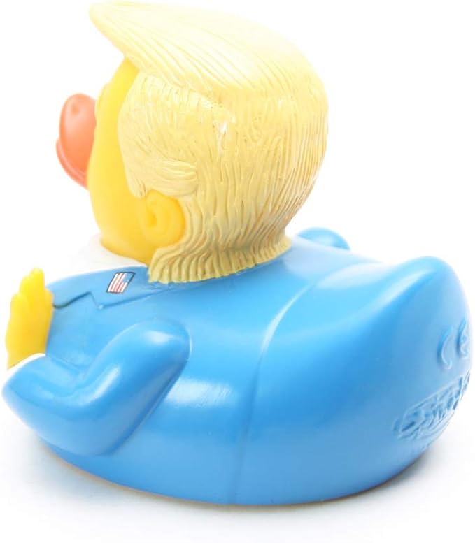 Baby Bath Toys Trump Rubber Squeak Bath Duck Baby Bath Duckies - for Kids Gift Birthdays Baby Showers Bath Time