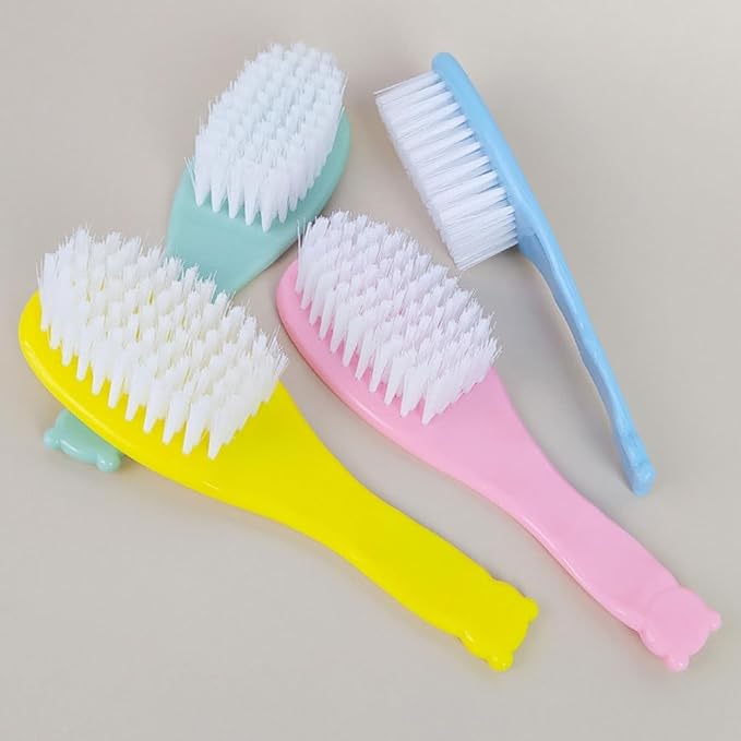 VICASKY 10pcs Small Hair Brush Plastic Baby Brush Professional Infant Brush Shampoo Brush Toddler Hair Brush Infant Comb Baby Hair Comb Convenient Baby Brush Pp Household Newborn Tool