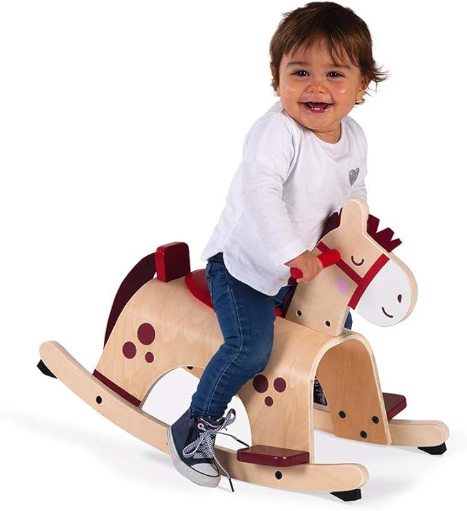 Janod Classic Rocking Pony - Ages 1+ - J08023