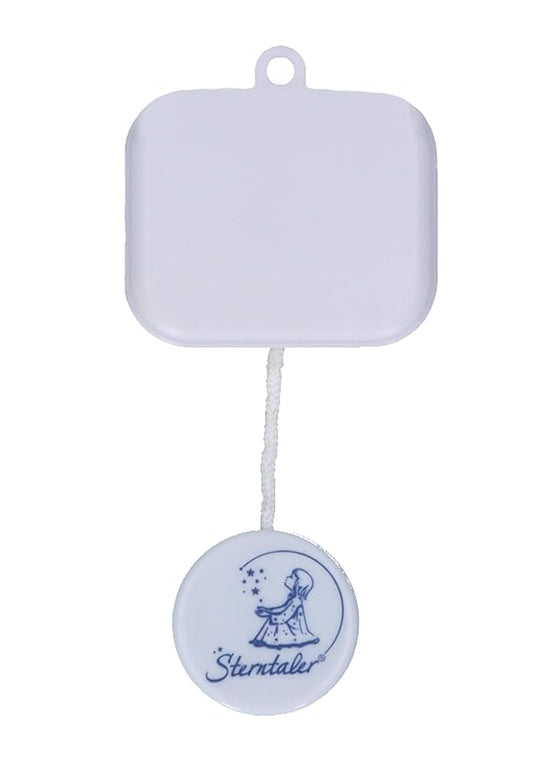 Sterntaler Interchangeable Music Box, Dear Moon, Tu va si Silent, Suitable from Birth, 5 x 4 x 2 cm, White