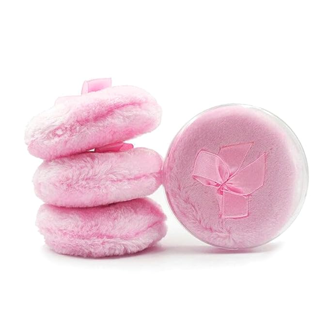 Powder-Puff For Body Professional Baby Cosmetic Soft Plush Powder-Puff Sponge For Talcum Powder Women Makeup Supplies